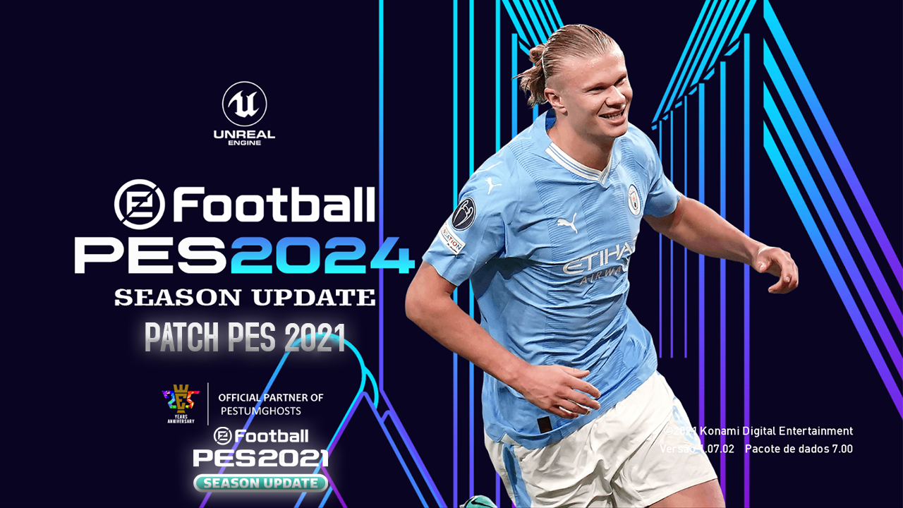 PATCH PES 2021 ATUALIZADO TEMPORADA 2024
