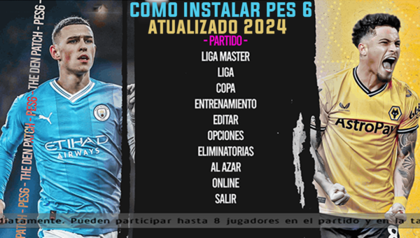 PES 6 ATUALIZADO