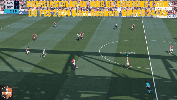 COMO INSTLAR O 4K Mod de gráficos e som do PES 2024 Ultra Realism BMPES 24/25