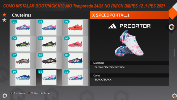COMO INSTALAR BOOTPACK V30 AIO Temporada 24/25 NO PATCH BMPES 12 .5 PES 2021
