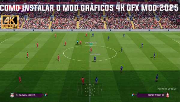como instalar gráficos 4K GFX Mod 2025