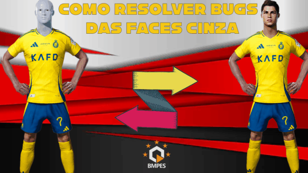 COMO RESOLVER BUGS DAS FACES CINZA RAPIDO E PRATICO NO PATCH BMPES RELINKAR IDS 2025