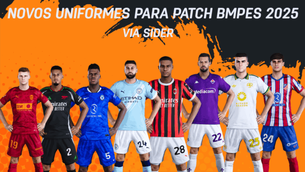 COMO ATUALIZAR OS UNIFORMES DO PATCH BMPES 25/26