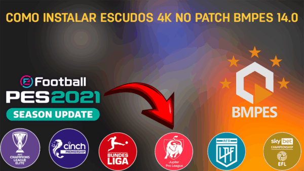 COMO INSTALAR LOGOS 4K NO PATCH BMPES