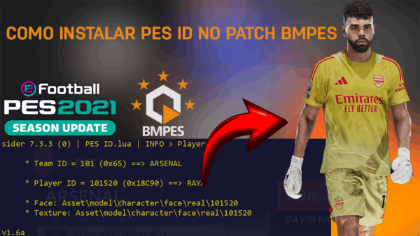 COMO INSTALAR PES ID NO PATCH BMPES